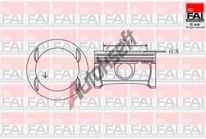 FAI AutoParts Pst FAI PK11-000, PK11-000