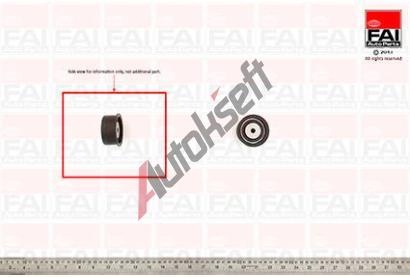 FAI AutoParts Vratn / vodic kladka ozubenho emenu FAI T9262, T9262
