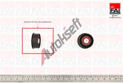 FAI AutoParts Vratn / vodic kladka ozubenho emenu FAI T9400, T9400