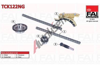 FAI AutoParts Sada rozvodovho etzu FAI TCK122NG, TCK122NG