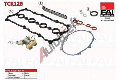 FAI AutoParts Sada rozvodovho etzu FAI TCK126, TCK126
