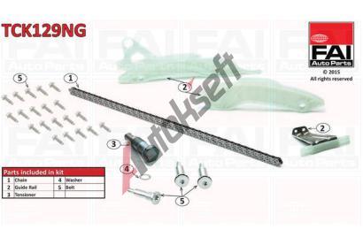 FAI AutoParts Sada rozvodovho etzu FAI TCK129NG, TCK129NG