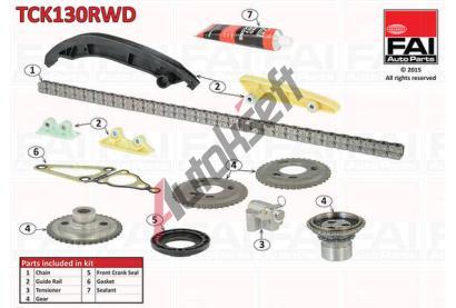 FAI AutoParts Sada rozvodovho etzu FAI TCK130RWD, TCK130RWD