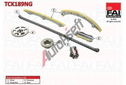 FAI AutoParts Sada rozvodov�ho �et�zu FAI TCK189NG, TCK189NG