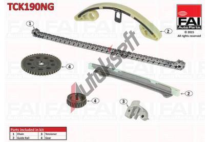 FAI AutoParts Sada rozvodovho etzu FAI TCK190NG, TCK190NG