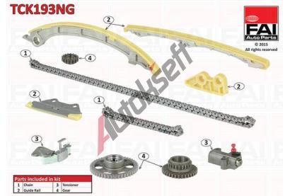 FAI AutoParts Sada rozvodov�ho �et�zu FAI TCK193NG, TCK193NG