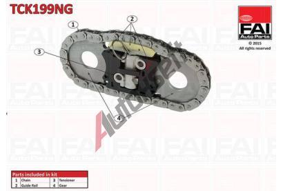 FAI AutoParts Sada rozvodovho etzu FAI TCK199NG, TCK199NG