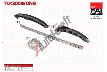 FAI AutoParts Sada rozvodovho etzu FAI TCK200WONG, TCK200WONG