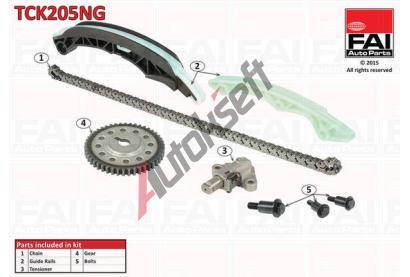 FAI AutoParts Sada rozvodovho etzu FAI TCK205NG, TCK205NG