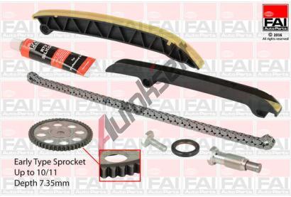 FAI AutoParts Sada rozvodovho etzu FAI TCK208, TCK208