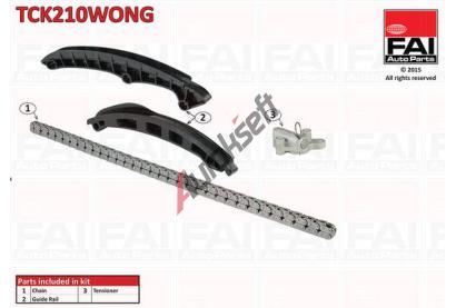 FAI AutoParts Sada rozvodového řetězu FAI TCK210WONG, TCK210WONG FAI AutoParts Sada rozvodového řetězu FAI TCK210WONG, TCK210WONG