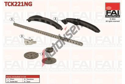 FAI AutoParts Sada rozvodovho etzu FAI TCK221NG, TCK221NG