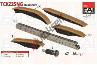 FAI AutoParts Sada rozvodovho etzu FAI TCK225NG, TCK225NG