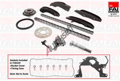 FAI AutoParts Sada rozvodového řetězu FAI TCK239, TCK239 FAI AutoParts Sada rozvodového řetězu FAI TCK239, TCK239