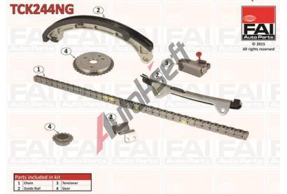 FAI AutoParts Sada rozvodov�ho �et�zu FAI TCK244NG, TCK244NG