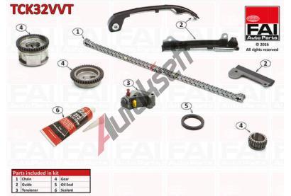FAI AutoParts Sada rozvodovho etzu FAI TCK32VVT, TCK32VVT