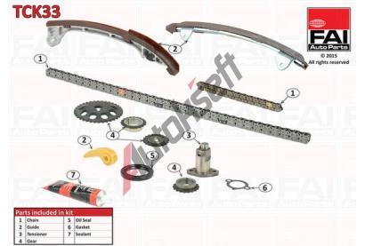 FAI AutoParts Sada rozvodovho etzu FAI TCK33, TCK33