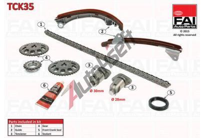 FAI AutoParts Sada rozvodovho etzu FAI TCK35, TCK35