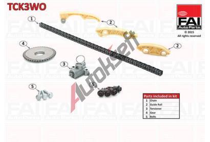FAI AutoParts Sada rozvodovho etzu FAI TCK3WO, TCK3WO