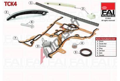 FAI AutoParts Sada rozvodovho etzu FAI TCK4, TCK4