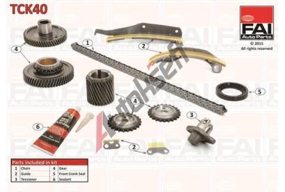 FAI AutoParts Sada rozvodovho etzu FAI TCK40, TCK40