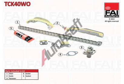 FAI AutoParts Sada rozvodovho etzu FAI TCK40WO, TCK40WO