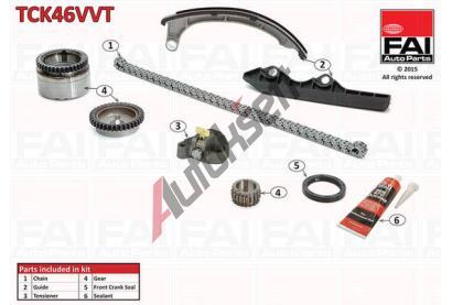 FAI AutoParts Sada rozvodovho etzu FAI TCK46VVT, TCK46VVT