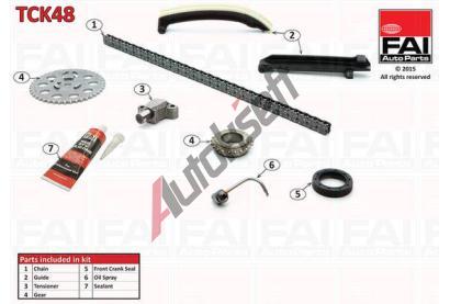 FAI AutoParts Sada rozvodovho etzu FAI TCK48, TCK48