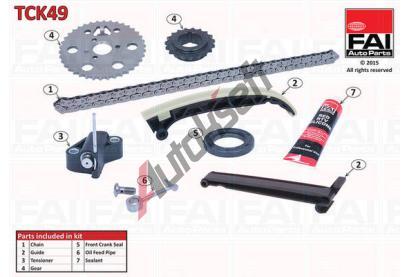 FAI AutoParts Sada rozvodovho etzu FAI TCK49, TCK49