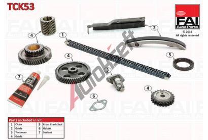 FAI AutoParts Sada rozvodovho etzu FAI TCK53, TCK53