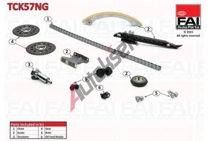 FAI AutoParts Sada rozvodovho etzu FAI TCK57NG, TCK57NG