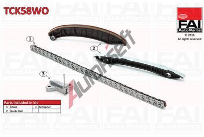 FAI AutoParts Sada rozvodovho etzu FAI TCK58WO, TCK58WO