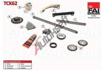 FAI AutoParts Sada rozvodovho etzu FAI TCK62, TCK62