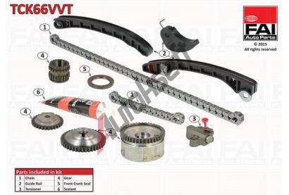 FAI AutoParts Sada rozvodovho etzu FAI TCK66VVT, TCK66VVT
