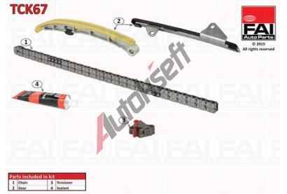 FAI AutoParts Sada rozvodovho etzu FAI TCK67, TCK67