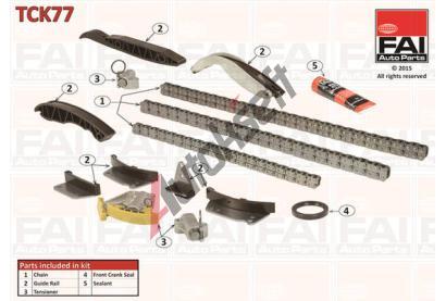 FAI AutoParts Sada rozvodovho etzu FAI TCK77, TCK77