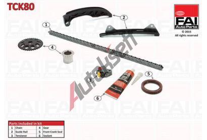 FAI AutoParts Sada rozvodovho etzu FAI TCK80, TCK80