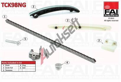 FAI AutoParts Sada rozvodovho etzu FAI TCK98NG, TCK98NG
