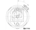 FEBI Membrnov brzdov vlec FB 07086, 07086