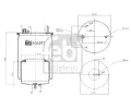 FEBI Mch pneumatickho odpruen ‐ FB 101277