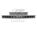 FEBI Brzdov kotou - 256 mm FB 108447, 108447