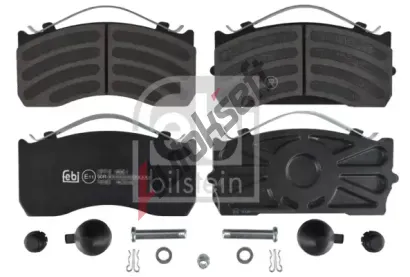 FEBI Sada brzdových destiček - kotoučová brzda FB 16592, 16592 FEBI Sada brzdových destiček - kotoučová brzda FB 16592, 16592