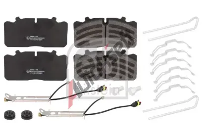 FEBI Sada brzdových destiček FB 171242, 171242 FEBI Sada brzdových destiček FB 171242, 171242