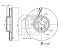 FEBI Brzdov kotou - 374 mm FB 171459, 171459