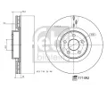 FEBI Brzdov kotou - 336 mm FB 171492, 171492