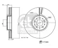 FEBI Brzdov kotou - 328 mm FB 171503, 171503