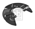 Ochrann plech proti neistotm brzdovho kotoue FEBI ‐ FB 171562