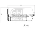 FEBI Palivov� filtr FB 175375, 175375