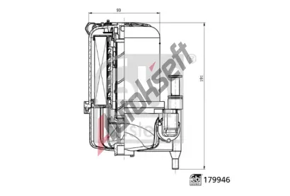 FEBI Palivov filtr FB 179946, 179946