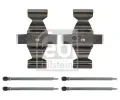 Sada psluenstv obloen kotouov brzdy FEBI ‐ FB 182012